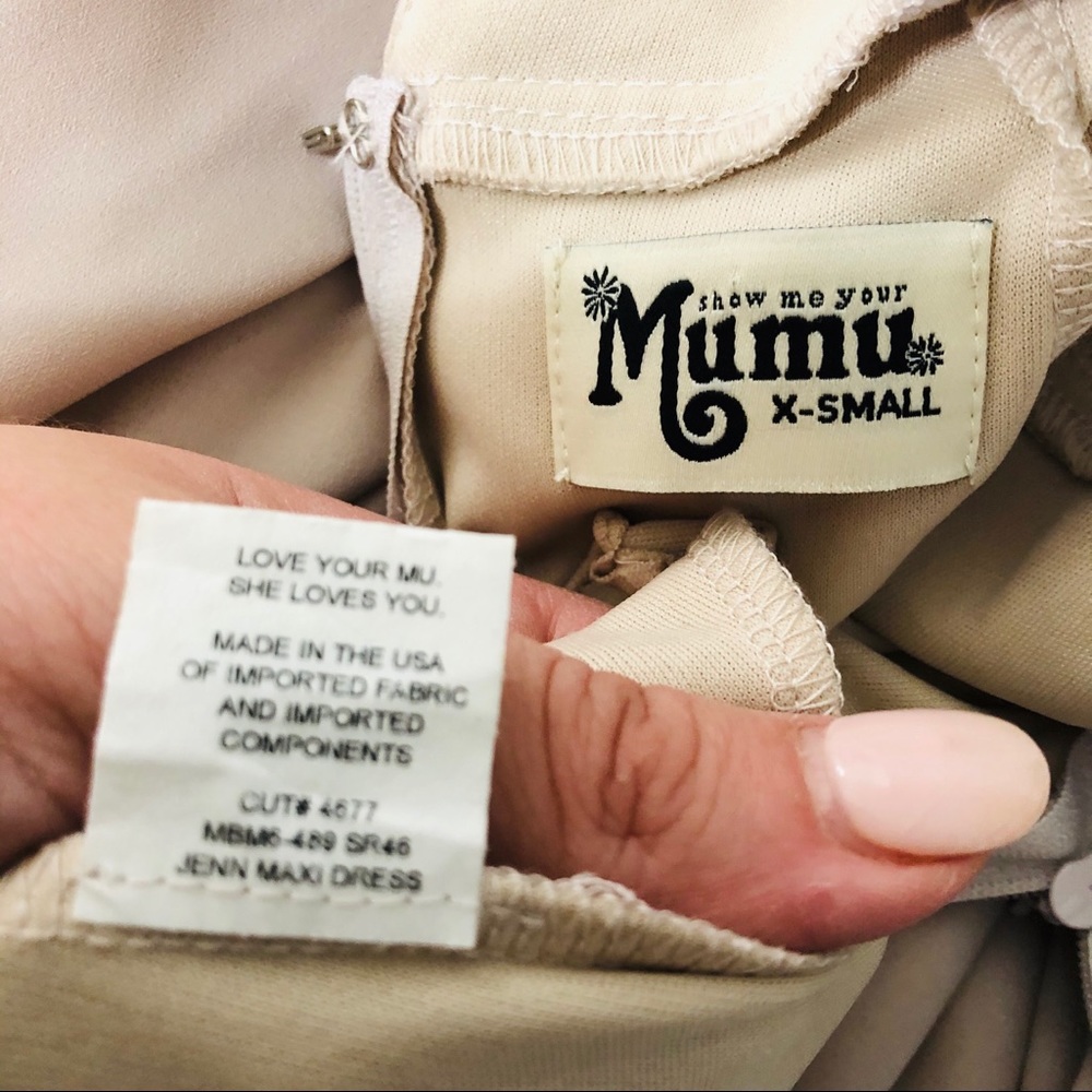 Show me your mumu jenn tan maxi dress - Picture 6 of 7